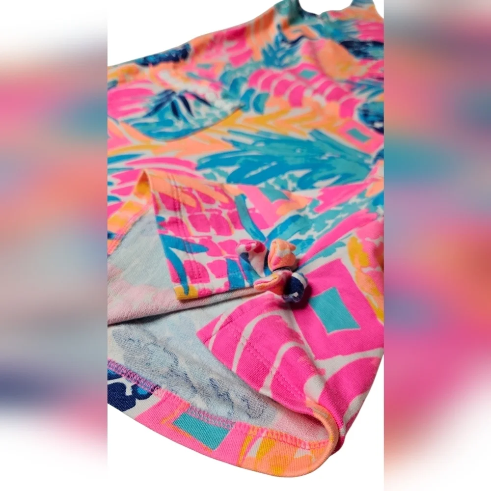 Lilly Pulitzer Girl Classic Shift Dress - Multi Gombay Smashed Reduced -Sz XL